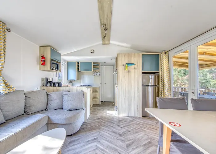 Mobilhome Siblu Les Viviers Kemping Lège-Cap-Ferret